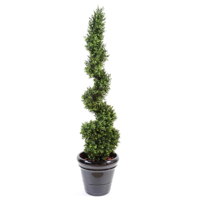 Buis Artificiel NEW Spirale Fine - Topiaires Artificielles